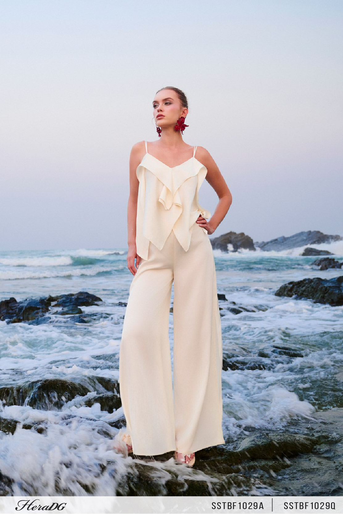 Ảnh của Quần lụa xẻ sườn